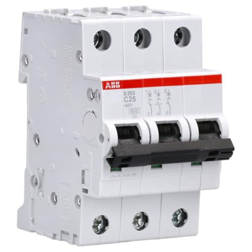 ABB S203-C25 Sicherungsautomat - S200-3P - 25 A - C 2CDS253001R0254 ABB S203-C25 Sicherungsautomat - S200-3P - 25 A - C 2CDS253001R0254 von ABB