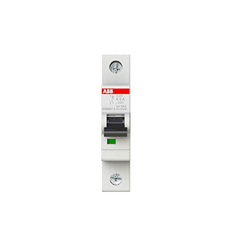 ABB S200 MCB Leitungsschutzschalter Typ K, 1-polig 6A 253V, Abschaltvermögen 6 kA System Pro M Compact ABB S200 MCB Leitungsschutzschalter Typ K, 1-polig 6A 253V, Abschaltvermögen 6 kA System Pro M Compact von ABB