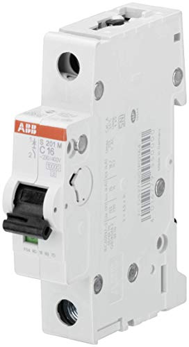 ABB S200M MCB Leitungsschutzschalter Typ C, 1-polig 8A 230V, Abschaltvermögen 10 kA System Pro M Compact von ABB
