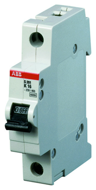 ABB S201-K16 Sicherungsautomat 6kA,16A,1P von ABB