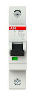 ABB S201M-B16 Sicherungsautomat 10kA,16A,1P ABB S201M-B16 Sicherungsautomat 10kA,16A,1P von ABB