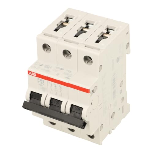ABB S203 C50 Automatikschalter 6KA 3P, weiß von ABB