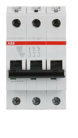ABB S203-C50 Sicherungsautomat 6kA,50A,3P ABB S203-C50 Sicherungsautomat 6kA,50A,3P von ABB