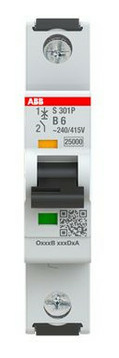 ABB S301P-B6 Sicherungsautomat 25kA 6A 1P von ABB