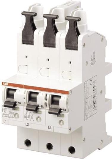 ABB S751/3-E40 - 230/400 V - 40 A - -25 - 55 °C - -40 - 70 °C - 81 mm - 116 mm (2CDS781001R4402) von ABB