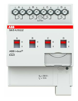 ABB SA/S4.10.2.2 Schaltaktor 4fach 10A ABB SA/S4.10.2.2 Schaltaktor 4fach 10A von ABB