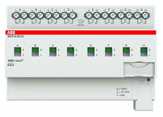ABB SA/S8.16.5.2 Schaltaktor 8f. 16A C-Last ABB SA/S8.16.5.2 Schaltaktor 8f. 16A C-Last von ABB