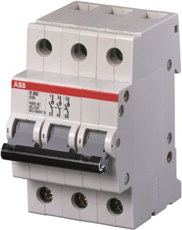 ABB STOTZ-KONTAKT ABB 2CDE283001R0063 Stromunterbrecher Molded case circuit breaker (2CDE283001R0063) von ABB