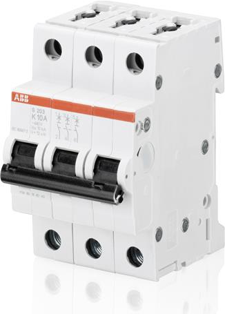 ABB STOTZ-KONTAKT ABB S203-K25 Stromunterbrecher 3 (2CDS253001R0517) von ABB