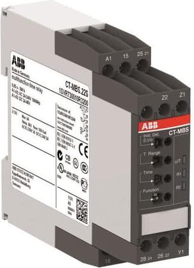 ABB STOTZ-KONTAKT Multifunktionzeitrelais 24-48VDC 24-240VAC CT-MBS. (1SVR730010R3200) von ABB