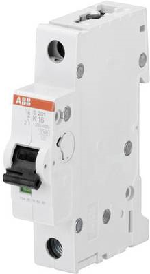 ABB Sicherungsautomat 4A S201-K4 pro M compact 1pol.K-Charakteristik S201-K4 (2CDS251001R0337) von ABB