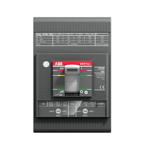 ABB XT2L 160 TMD 5-50 Leistungsschalter 1 St. Einstellbereich (Strom): 50A (max) Schaltspannung (max von ABB