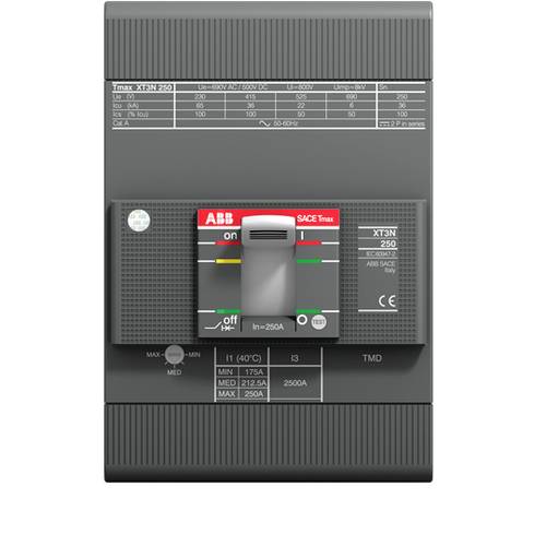 ABB XT3S 250MA 100 IM Leistungsschalter 1 St. Einstellbereich (Strom): 600 - 1200A Schaltspannung (m von ABB