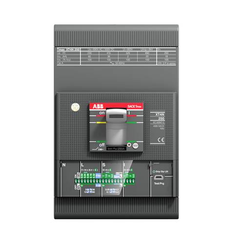 ABB XT4V 250 EKIP E-LS Leistungsschalter 1 St. Einstellbereich (Strom): 40 - 400A Schaltspannung (ma von ABB