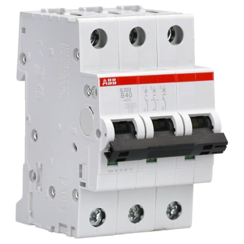 ABB S203-B40 Sicherungsautomat S200-3P 40 A-B 2CDS253001R0405 von ABB