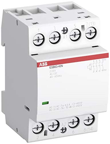 Installationsschütz 4S/0Ö, 24 V AC/DC ABB ESB63-40N-01 von ABB