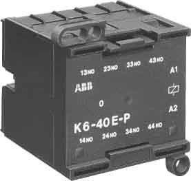 abb-entrelec K6 – minicontactor -31z AUX 220/240 V.50hz Schraube von ABB