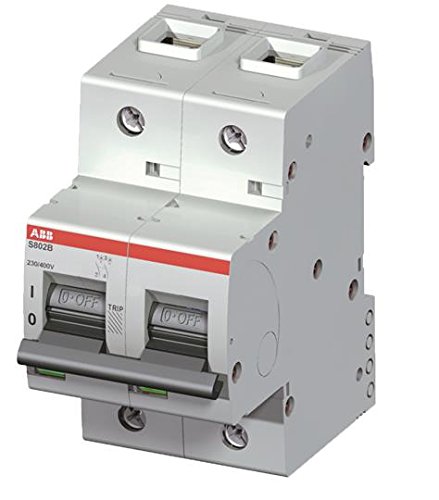 abb-entrelec s800-c Leitungsschutzschalter s802b-d32 2-polig 32 A Kurve D 16 kA von ABB