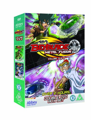 Beyblade Metal Fusion - Vols 3 & 4 [DVD] [UK Import] von ABBEY HOME MEDIA