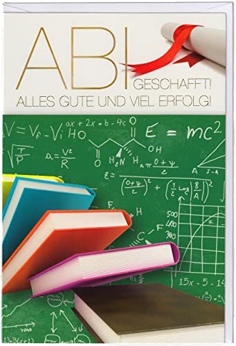 ABC Kunst- und Glückwunschkarten Glückwunschkarte Abitur ABI geschafft! von ABC Kunst- und Glückwunschkarten