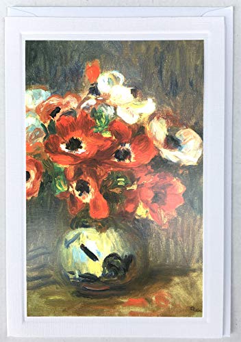 Kunstkarte Renoir: Anemonen von ABC Kunst- und Glückwunschkarten