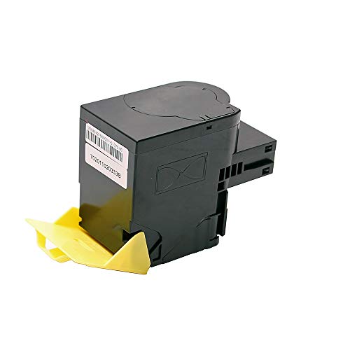 ABC Alternativ Toner Gelb für Lexmark CX310 Series CX310dn CX310n CX410de CX410dte CX410e CX410 CX510de CX510dhe CX510dthe CX510 802S von ABC