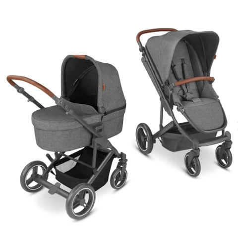 ABC Design Aversa 4 Kinderwagen inklusive Babywanne grau ABC Design Aversa 4 Kinderwagen inklusive Babywanne grau von ABC
