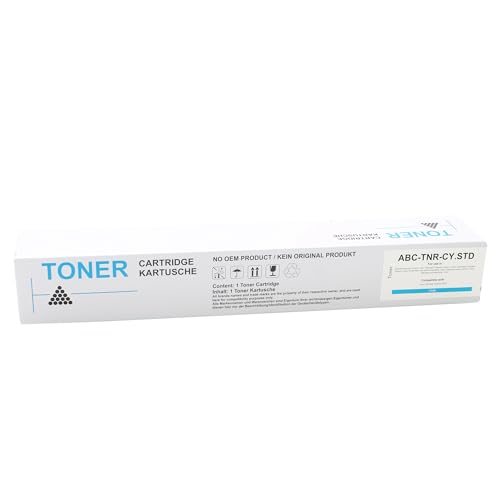 ABC Kompatibel Toner für Konica Minolta TN-512C Cyan Bizhub C454 C454e C554 C554e C 454 C 454e C 554 C 554e TN512 C von ABC