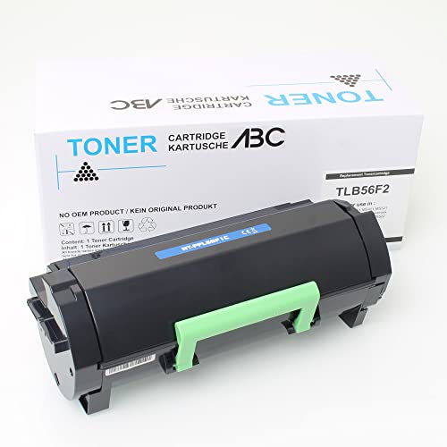 ABC Kompatibel Toner für Lexmark 56F2000 6000 Seiten für MS321 MS321dn MS321dntw MS421 MS421dn MS421dw MS521 MS521dn MS621 MS621dn MS622 MS622de MX321 MX321adn MX321adw MX421 ade MX521 MX522 von ABC