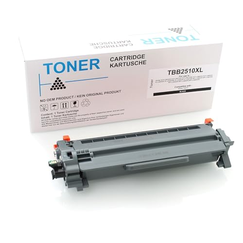 ABC Kompatibler Toner 3000 Seiten für Brother TN2510XL DCP-L2620DW DCP-L2627DW DCP-L2627DWE DCP-L2660DW DCP-L2665DW HL-L2400DW HL-L2445DW HL-L2447DW MFC-L2800DW MFC-L2827DW MFC-L2835DW MFC-L2860DW von ABC