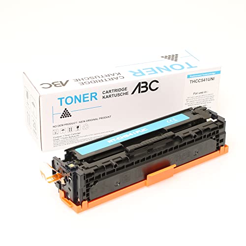 ABC Kompatibler Toner Cyan für HP Color Laserjet 200 Color M251 M251n M251nw M276 M276n M276nw M 251 M 251n M 251nw M 276 M 276n M 276nw für HP 131A CF211A von ABC