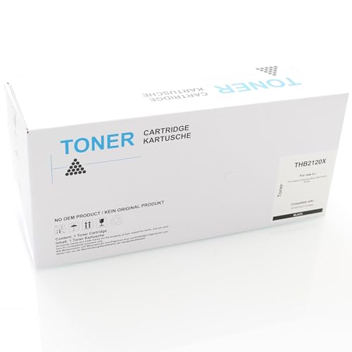ABC Kompatibler Toner Schwarz für HP 212A 212X Laserjet Enterprise M554 M554dn M555 M555dn M555x,MFP M578 M578dn M578f,Flow MFP M578c M578z von ABC