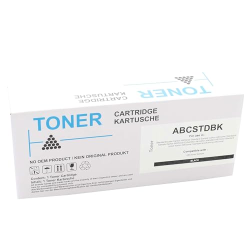 ABC Kompatibler Toner für HP 213A W2130A Schwarz Color Laserjet Enterprise 5700dn 6700dn 6701dn MFP 5800dn 5800f 5800zf 6800dn 6800zf von ABC
