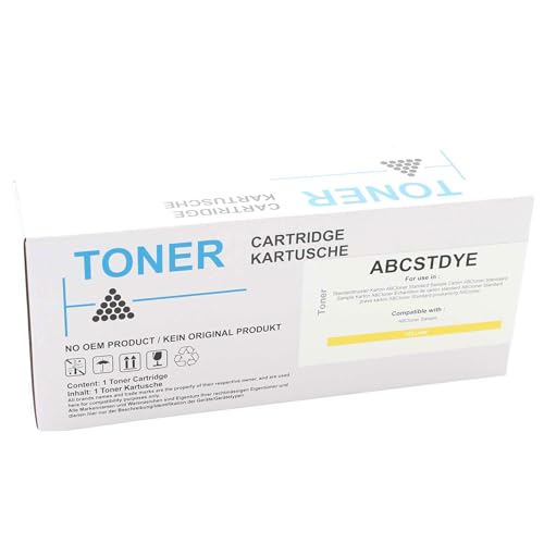 ABC Kompatibler Toner für HP 219A W2192A Gelb (MIT CHIP) für HP Color Laserjet Pro 3202dn 3202dw MFP 3302fdn 3302fdng 3302fdwg 3302sdwg von ABC