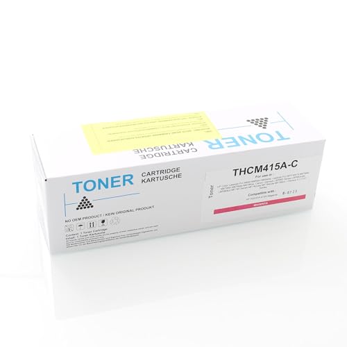 ABC Kompatibler Toner für HP 415A 415X Magenta für HP Color Laserjet Pro M454 M454dn M454dw M455dn MFP M479 M479dw M479fdn M479fdw M479fnw M480f von ABC