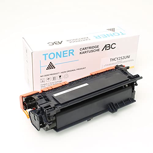 ABC Kompatibler Toner für HP 507A CE402A Gelb für HP Laserjet Enterprise 500 Color M551dn M551n M551 Series M551xh M575c M575dn M575f M575 Flow MFP M570dn M570dw von ABC