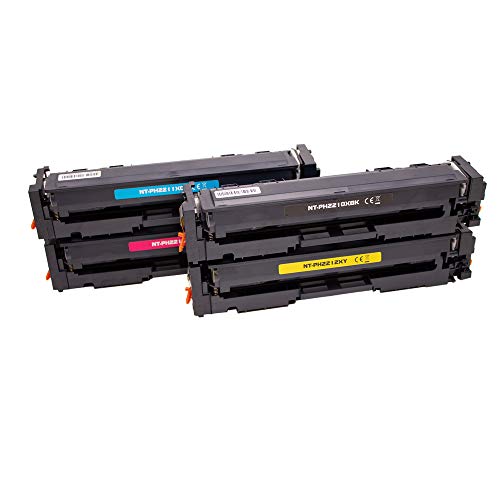 ABC Kompatibles Set 4X Toner (MIT CHIP) für Canon 067 LBP630C LBP631CW LBP633CDW MF650C MF651CW MF652CW MF655CDW MF657CDW MF658CW von ABC