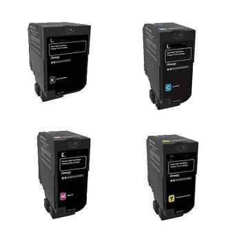 ABC Kompatibles Set 4X Toner für Lexmark CS727 CS727DE CS728 CS728DE CX727 CX727DE ABC Kompatibles Set 4X Toner für Lexmark CS727 CS727DE CS728 CS728DE CX727 CX727DE von ABC