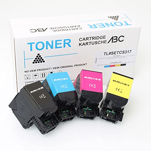 ABC Set 4X Alternativ Toner für Lexmark 71B2 K C M Y für Lexmark CS317 CS317dn CS417 CS417dn CS517 CS517de CS517dn CX317 CX317dn CX417 CX417dn CX517 CX517de CX517dn ABC Set 4X Alternativ Toner für Lexmark 71B2 K C M Y für Lexmark CS317 CS317dn CS417 CS417dn CS517 CS517de CS517dn CX317 CX317dn CX417 CX417dn CX517 CX517de CX517dn von ABC