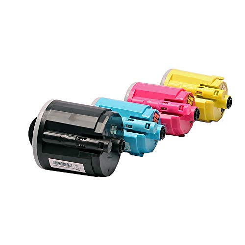 ABC Kompatibles Set 4X Toner für Samsung CLP-P300C für CLP300 CLP300N CLP300NG Series CLX2160 CLX2160N CLX3130 CLX3130N CLX3160 CLX3160FN CLX3160N von ABC