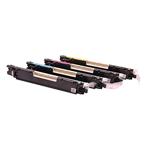 Set 4x alternativ Toner für Canon 729 729K 729C 729M 729Y für I-Sensys LBP-7010 LBP-7010c LBP-7018 LBP-7018c von ABC von ABC