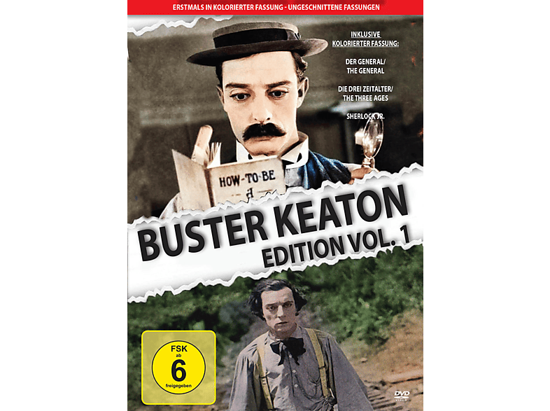 Buster Keaton Edition Vol.1-in Farbe (3er DVD Set) von ABERLE MED