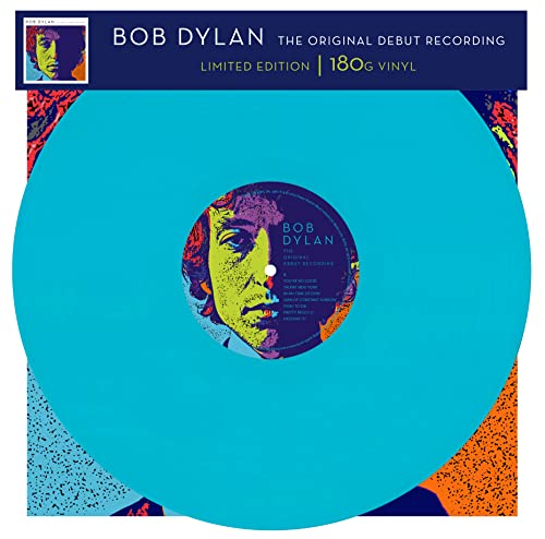 Bob Dylan - The Original Debut Recording - Limitiert - 180gr. türkis [ Limited Edition / Farbiges Vinyl / 180g Vinyl] [Vinyl LP] von ABIS MUSIC