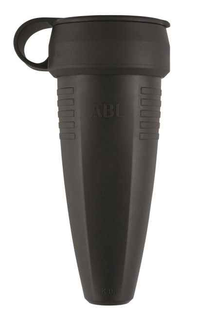 ABL Expert Kupplung SCHUKO 100000054 Gummi (TPE) schwarz Manschette sv IP44 (Inhalt 10 Stück) von ABL GmbH