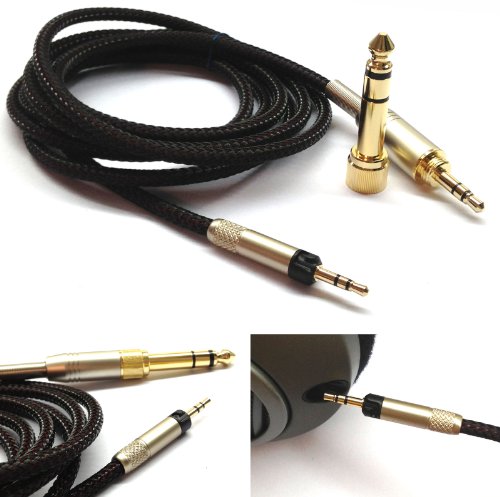 ABLET Ersatz-Audio-Upgrade-Kabel Kompatibel mit Sennheiser HD598 HD560s HD518 HD598Cs HD598SR HD599 HD569 HD579 Kopfhörer 1.2m/4feet von ABLET