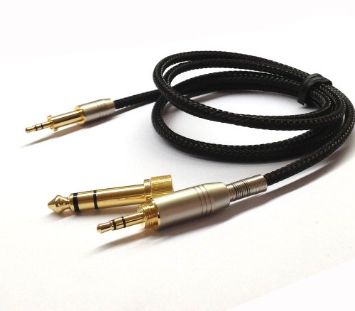 ABLET Ersatz-Audio-Upgrade-Kabel kompatibel mit AKG K450 K451 K452 K480 Q460 Kopfhörern 1.5m/4.9feet von ABLET