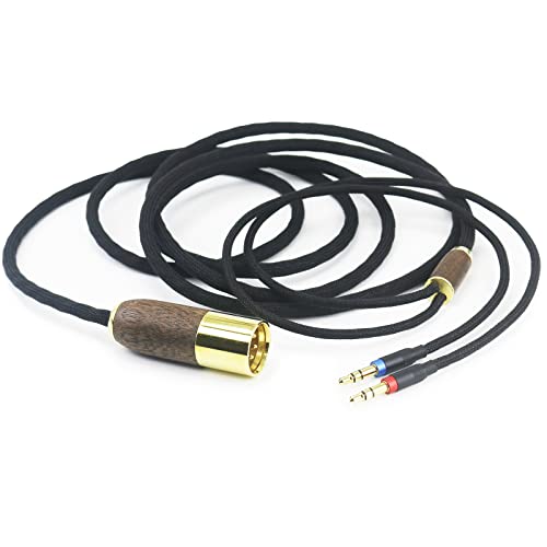 ABLET XLR symmetrisches Kabel, 2 m, 7N OCC, versilbertes Kupfer, Walnussholzgehäuse, kompatibel mit Hifiman Sundara, Ananda, Arya, HE400SE, HE4XX, HE-400i Kopfhörer (Version ABLET XLR symmetrisches Kabel, 2 m, 7N OCC, versilbertes Kupfer, Walnussholzgehäuse, kompatibel mit Hifiman Sundara, Ananda, Arya, HE400SE, HE4XX, HE-400i Kopfhörer (Version von ABLET