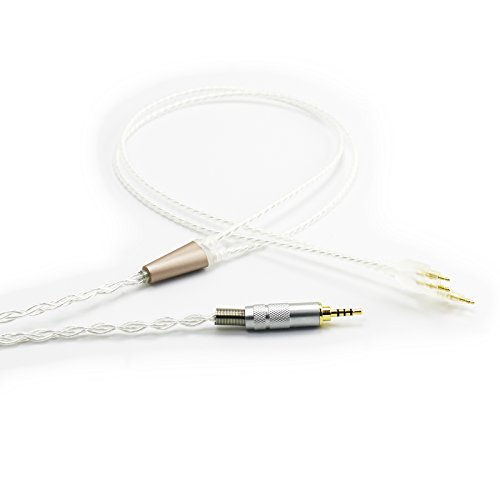 Ablet HiFi-Kabel mit 2,5 mm TRS-symmetrischem Stecker, kompatibel mit Sennheiser HD650, HD600, HD580, HD660S, Massdrop HD6XX Kopfhörer, kompatibel mit Astell&Kern AK240 AK380 onkyo AK320 DP-X1 FIIO von ABLET