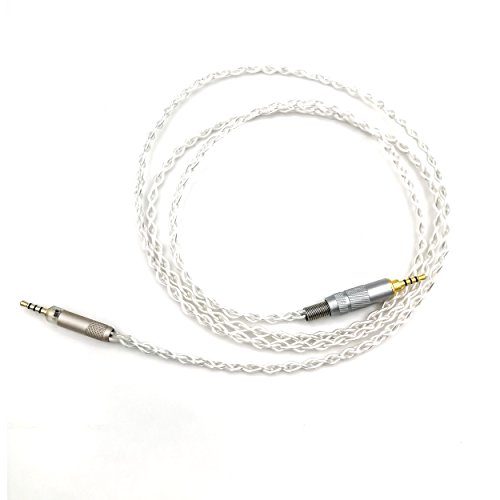 Ablet HiFi Kabel mit 2,5 mm TRS symmetrischem Stecker für Sennheiser HD598 / HD558 / HD518 / HD598 Cs / HD599 / HD569 / HD579 Kopfhörer & Astell&Kern AK240 AK380 AK320 onkyo DP-X1 FIIO X5III XDP-300R von ABLET