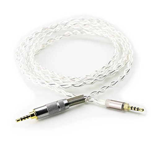 ABLET HiFi-Kabel mit symmetrischem 2,5-mm-TRS-Stecker für Sennheiser Momentum/Momentum 2.0/Sennheiser HD1-Kopfhörer und Astell&Kern AK240, AK380, AK320, Onkyo DP-X1, FIIO X5III XDP-300R von ABLET